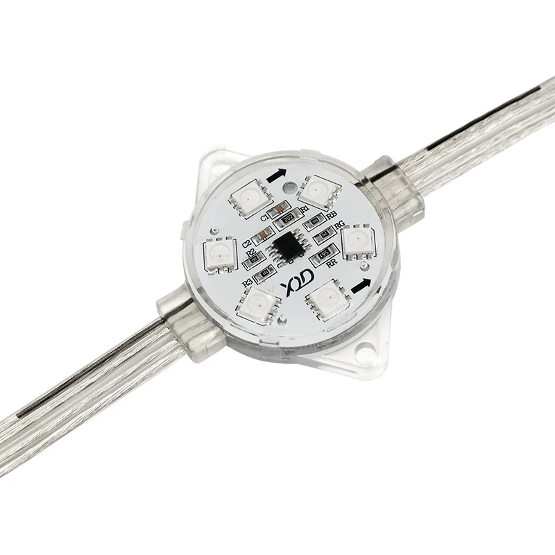 40mm pixel led light RGB 5050 SMD DMX512 IP68