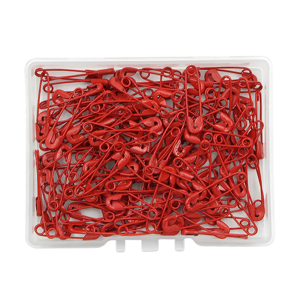 120pcs 19mm Safety Pins Small Safety Pins Safety Clips for Clothing Tags DIY Crafts Jewelry Making