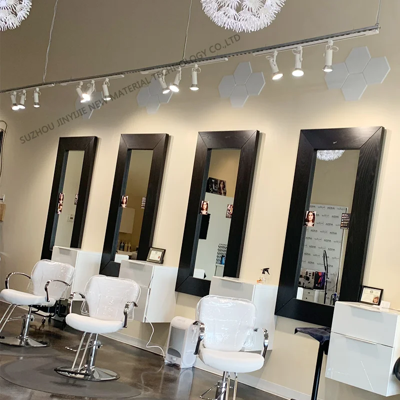 Highly effective damping fiber sound absorbing cotton desk screen clamps espuma felt screen acoustic panels