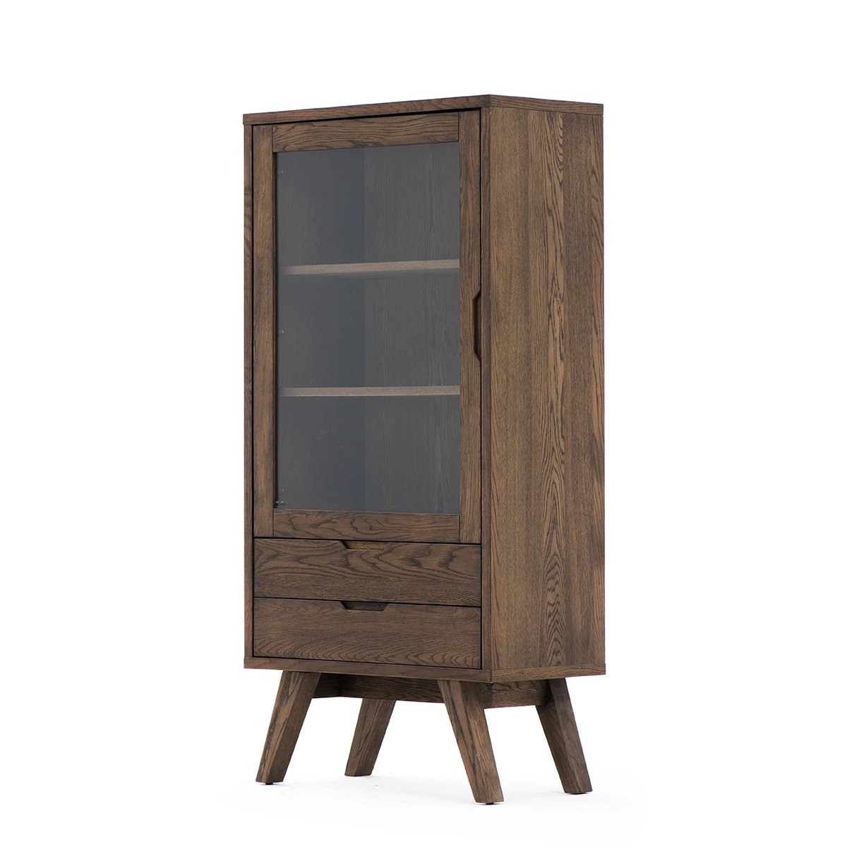 Living Room Furniture Vintage Modern Wooden Buffet Sideboard For Home Corner Home Coffee Wine Bar Cabinet With 2 Drawers