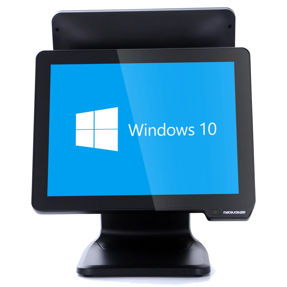 The New ST9800 15inch POS All-in-one Machine Dual-screen POS System with Cash Register Fec POS System