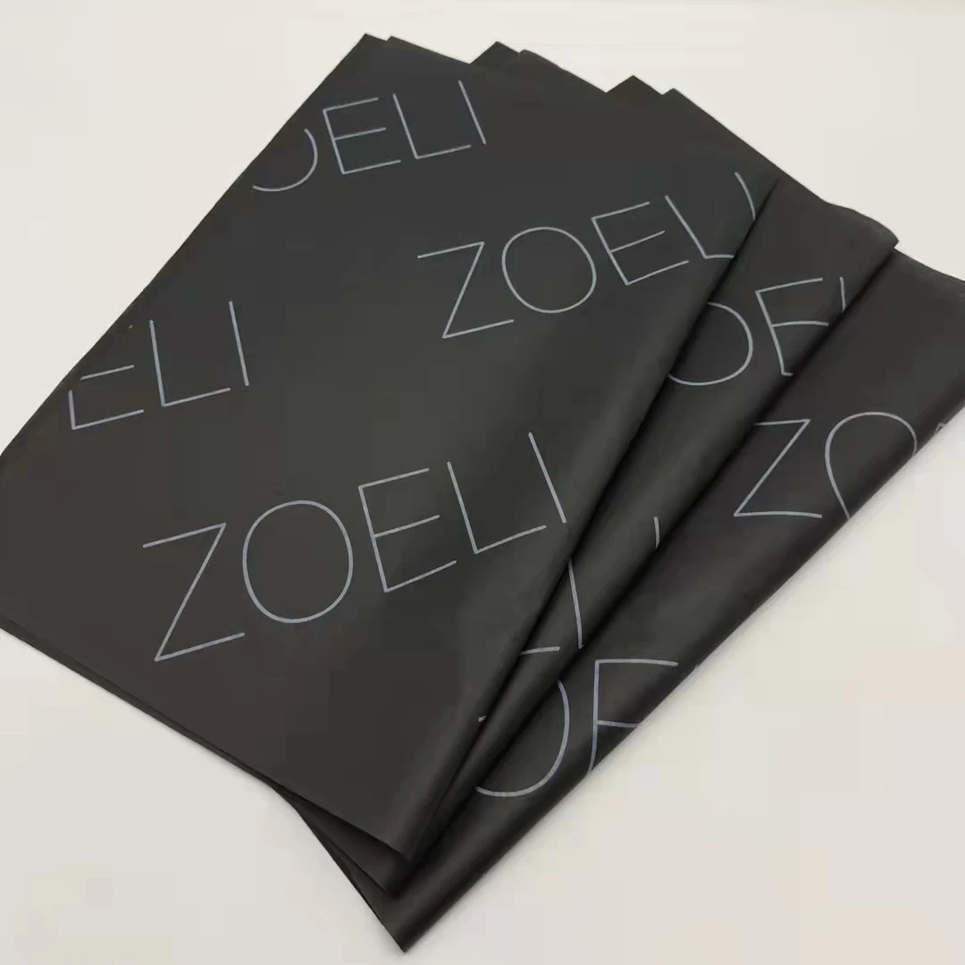 custom tissue paper company logo printing wrapping gift paper  for clothes handbags