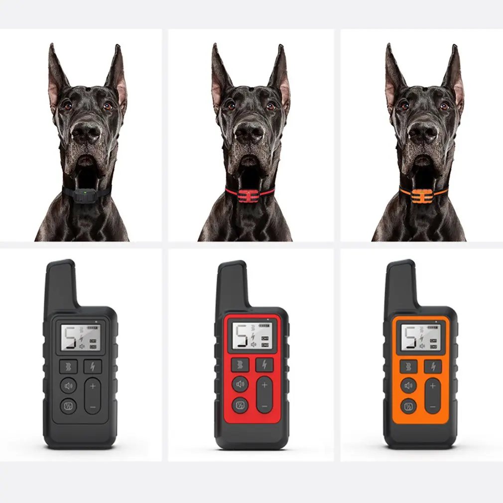 Amazon hot seller T211 dog shock collar dog training collar with vibration shock mode and submersible receiver