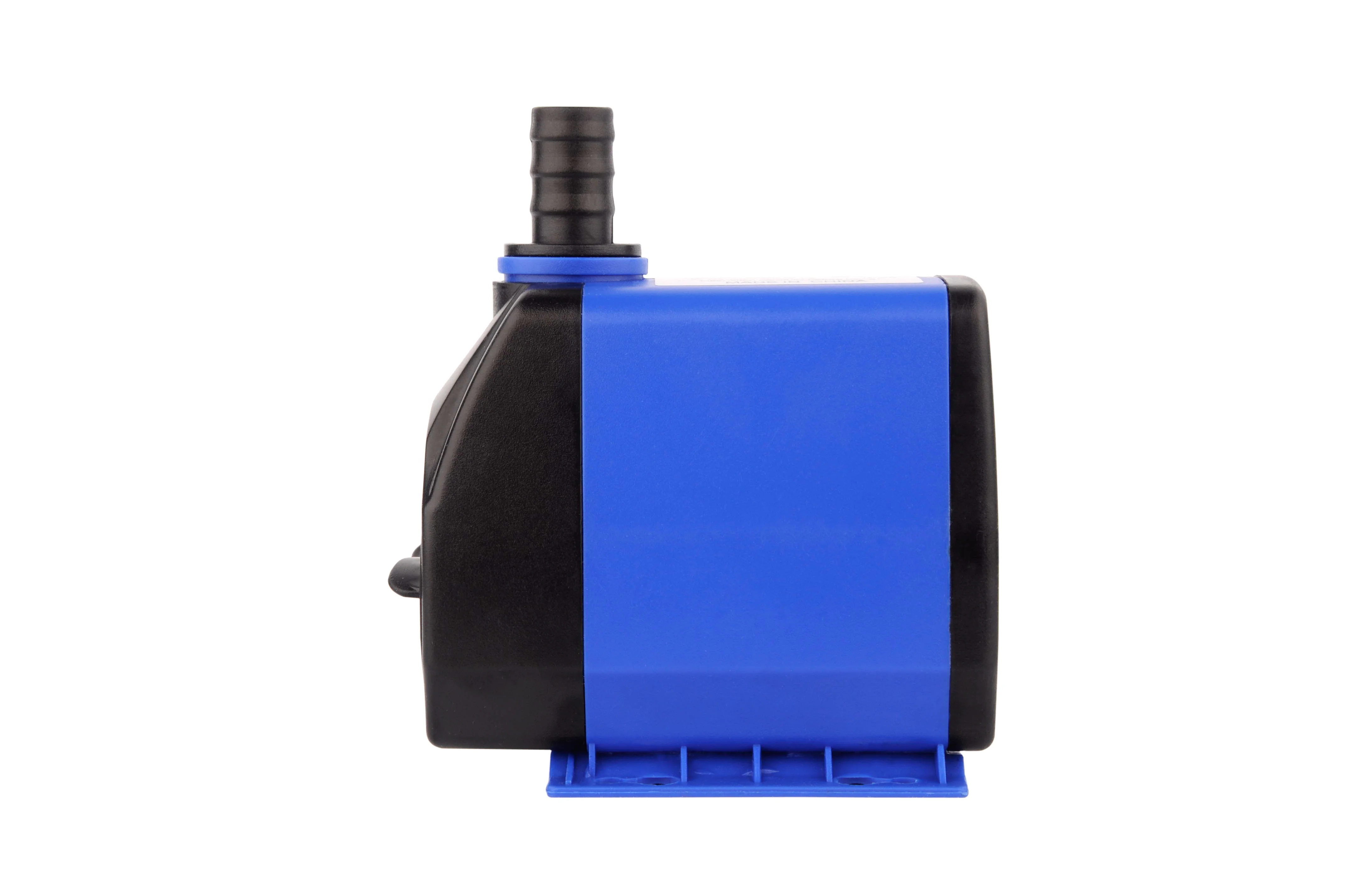 Blue Electric Fountain Pump For Fish Pond , Adjustable Flow Pond Pump