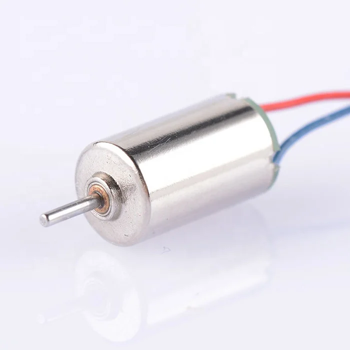 1.5v 3v 6mm 610 mini generator motor dc coreless motor for drone toy motor lead wires