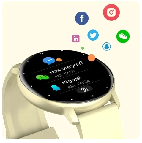 ZL02 Bw0223 0023 Blue Tooth Call Smartwatch Blood Pressure Oxygen Meter Step Detection Upgraded Multi-functional Sports Watch