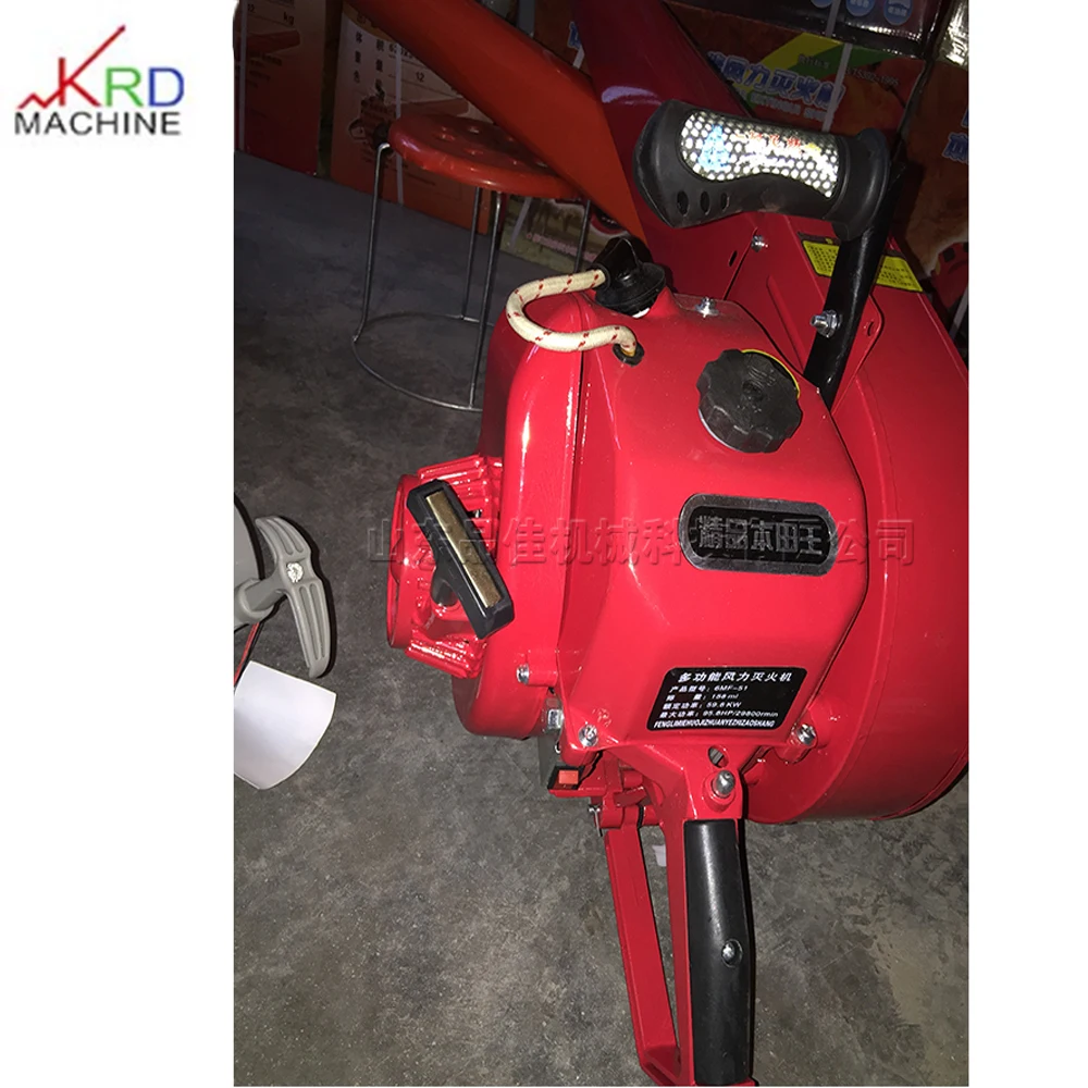 Two-stroke petrol engine Maximum speed 6500 r/min Net weight 5 KG Light weight portable back-mounted hairdryer