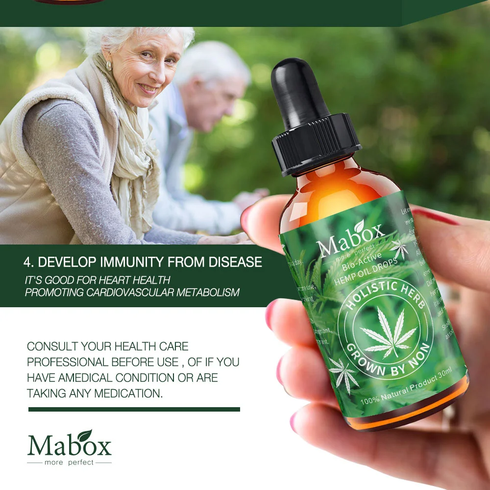  Бесплатный образец масла CBD 100% органическое конопляное масло для облегчения боли и
