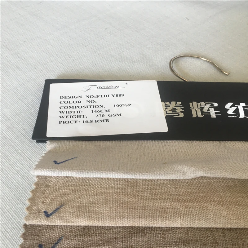 Nice fabric for  Home Flame Retardant Breathable Woven Textured Polyester Fabric