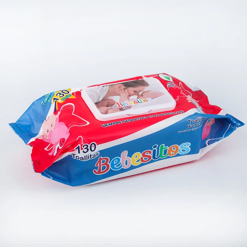 80pcs100pcs130pcs baby children 100% Purfied Water Natural clean wipes