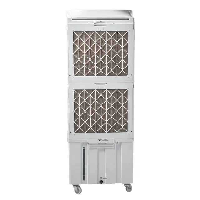 Home office use big size 45L water tank commercial evaporative air cooler fan with remote control