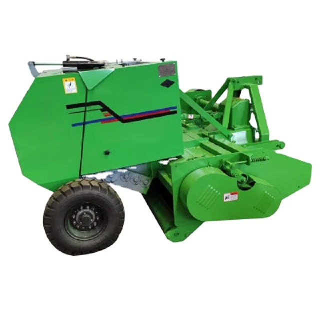 Automatic Corn Silage Packing Machine Silage Baler Machine for Sale Mini Power Item Color Weight Bale