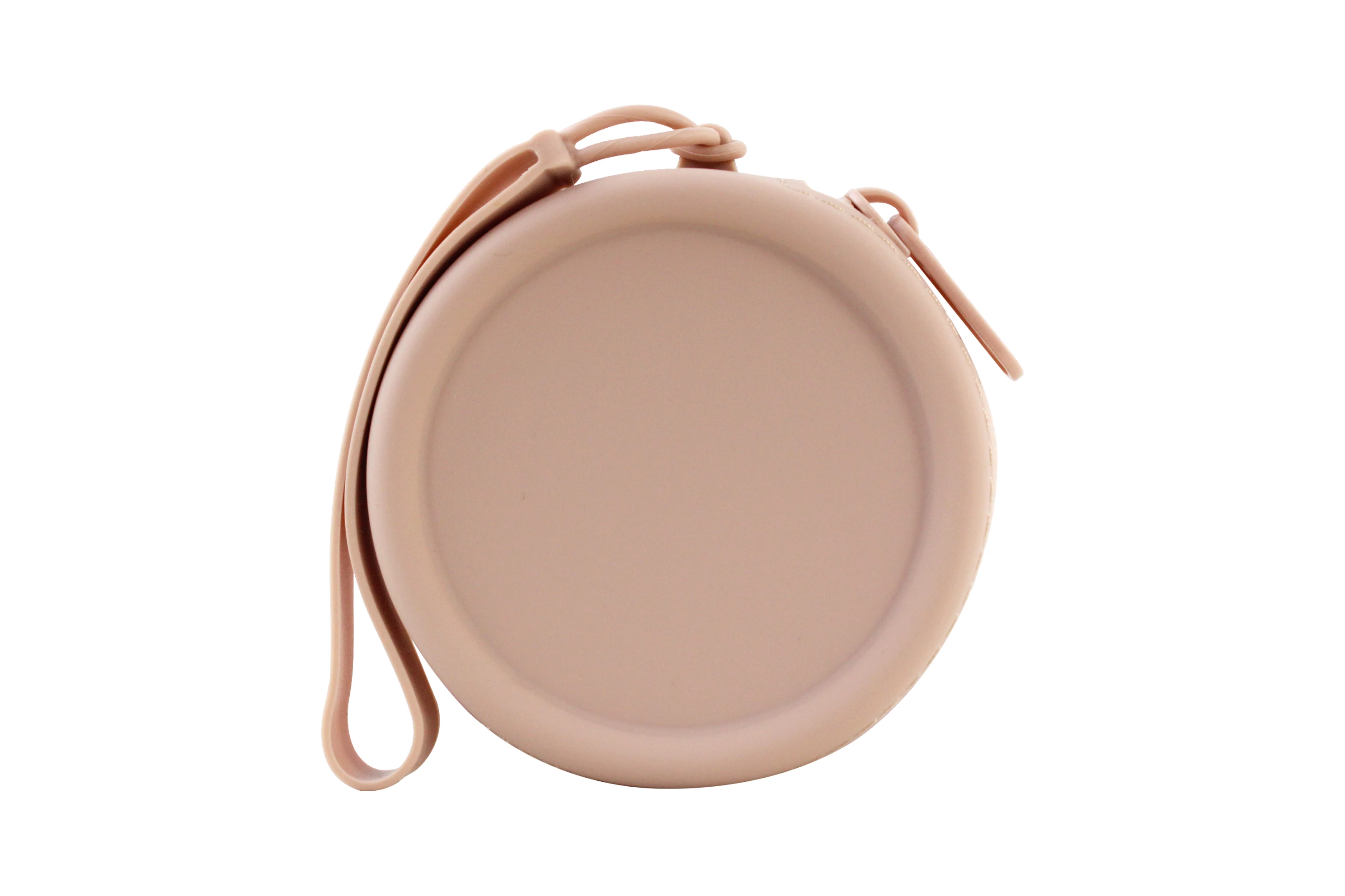 Quality Silicone Cute Purse Round Mini Coin Purse With Strap