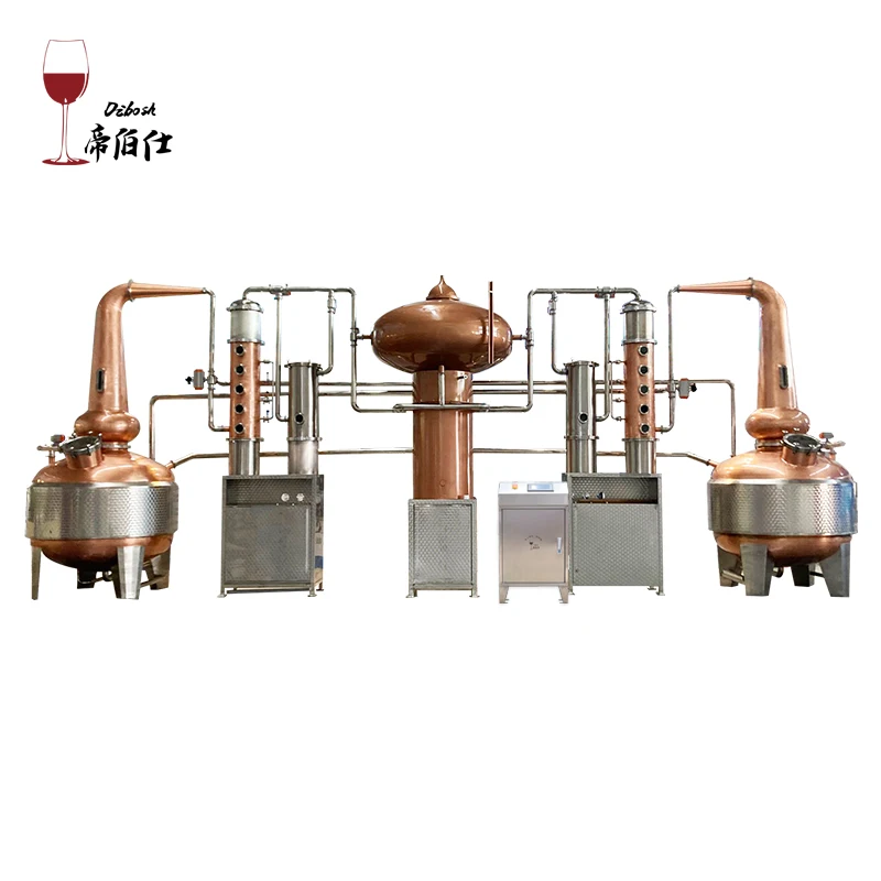 2000 liters automatic industrial alcohol distillation equipment