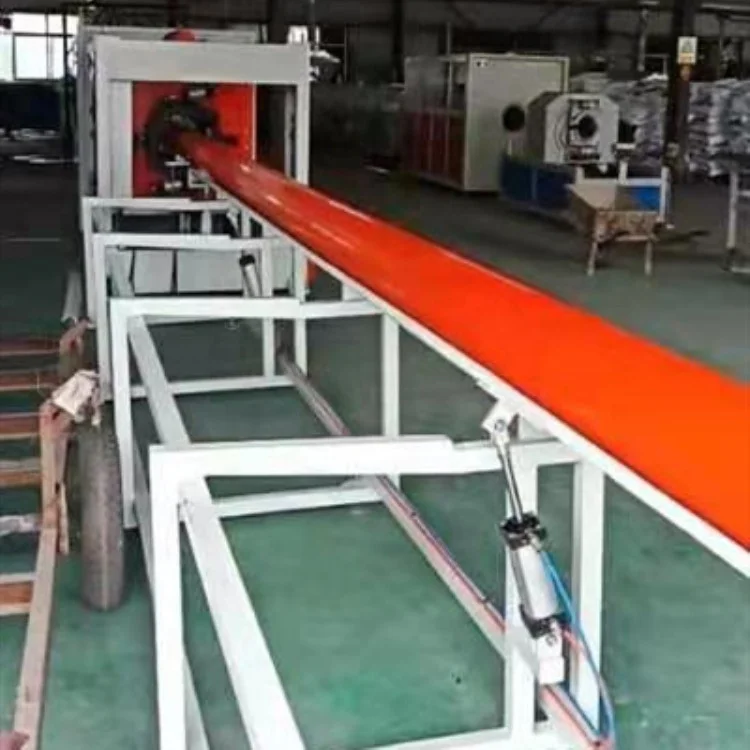 MPP 50-250 Low energy plastic pipe production line manufacturers  MPP plastic extrusion machine