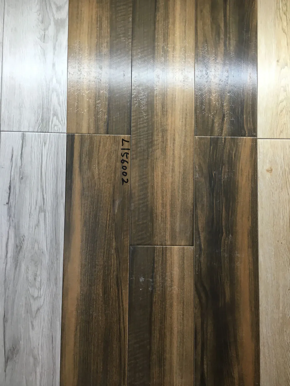 Foshan high quality Wood look tile Hotel timber tile 150x600 for living room natural wood finished floor Tile
