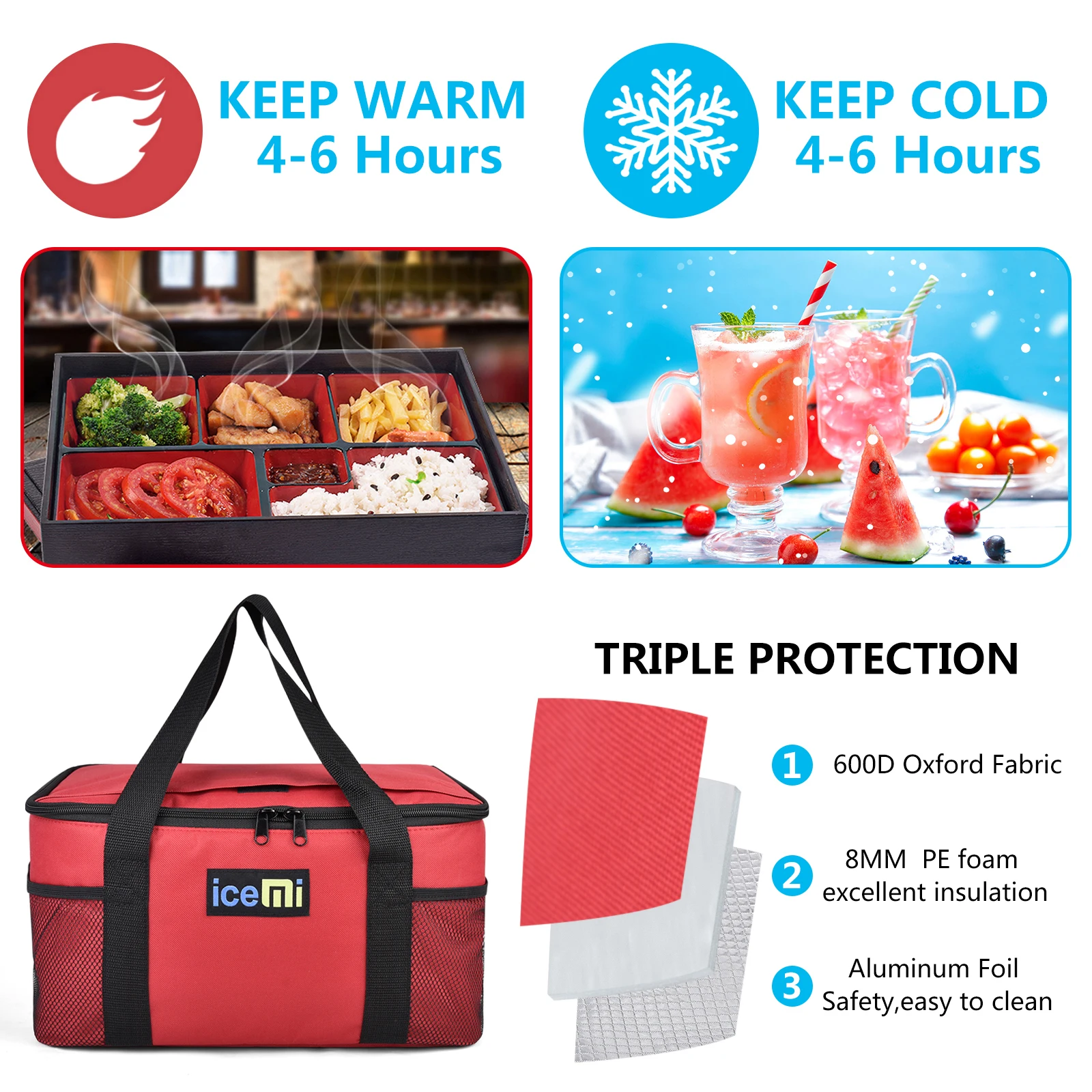 Arriver Personalized Wholesale Price Delivery Cooler Bag Custom Cheap  Cooler Insulated Bag