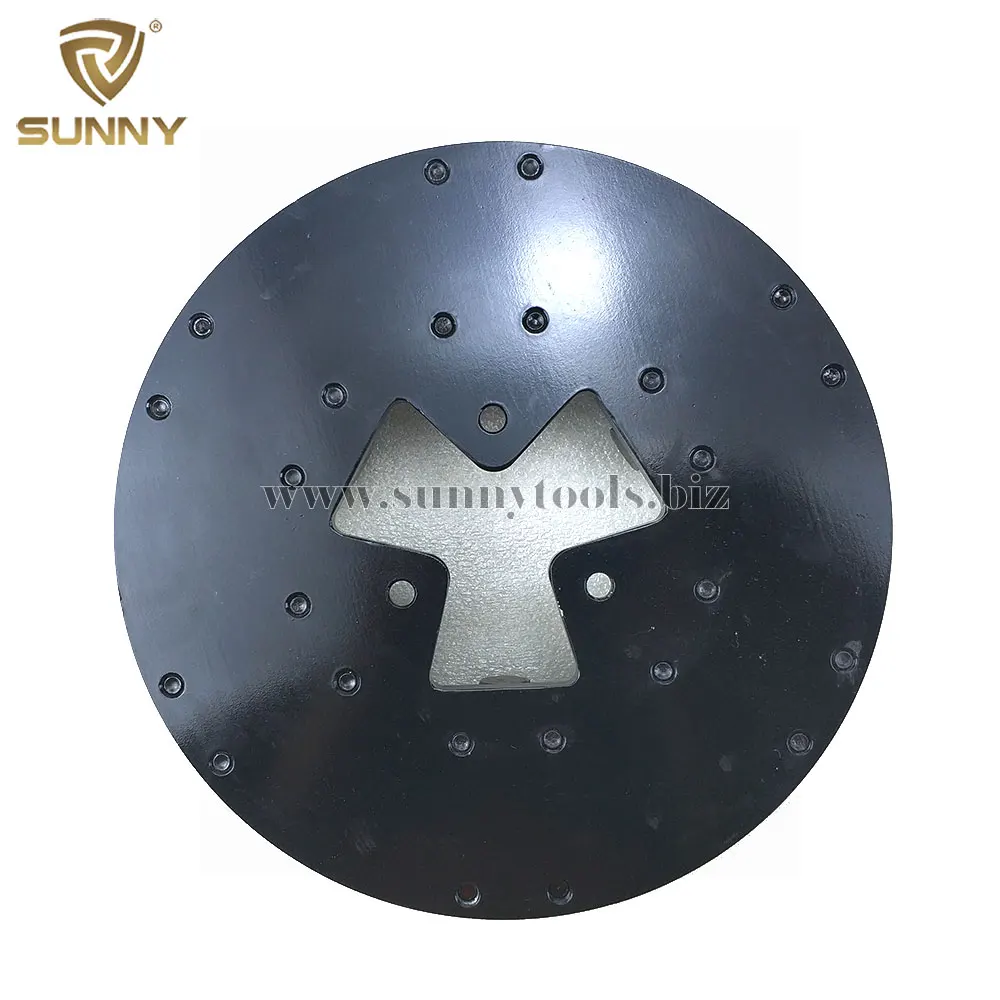 Diamond Bush Hammer Plate For Easy Change Floor Grinding Machine