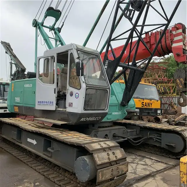 Лидер продаж 50тонный гусеничный кран kobelco 55-тонный гидравлический
