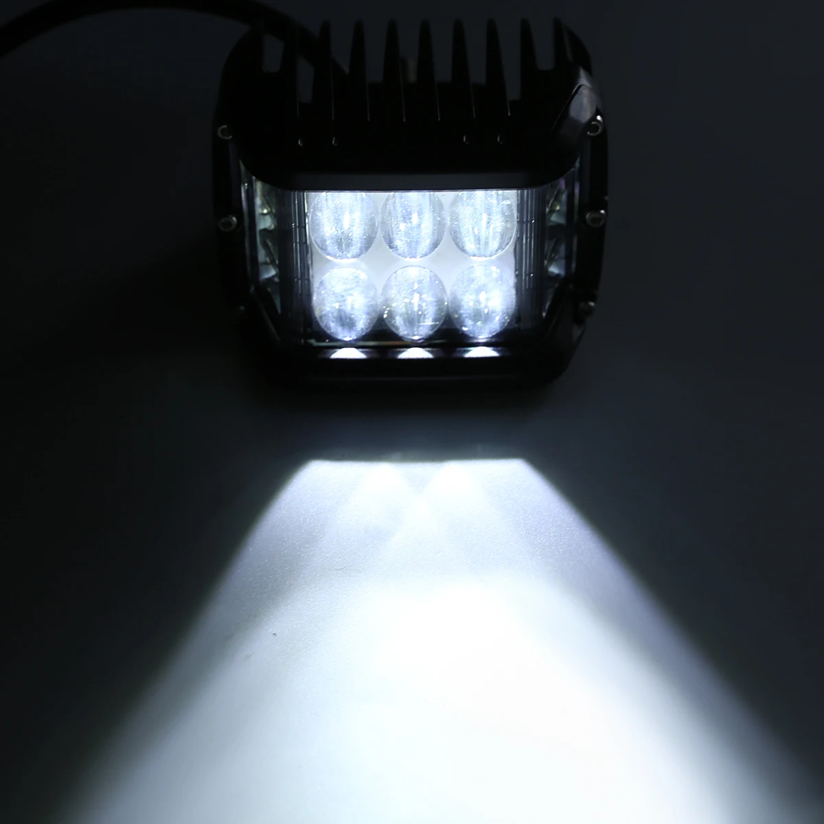 Tractor led lamp 45w 60w 12 volt 5000LM led flood work light flash white /yellow lights