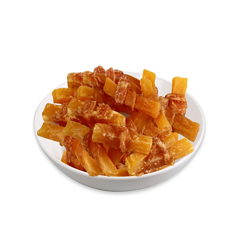 chicken jerky and sweet potato twists OEM food dog chew treats for training organic dog treats pet snacks