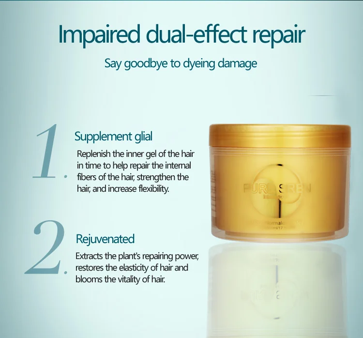 Naturally Salon Magic Gold Amino Acid Hair Mask Deep Nourishing Conditioning Treatment for Hydrating Dry and Damaged Hair
