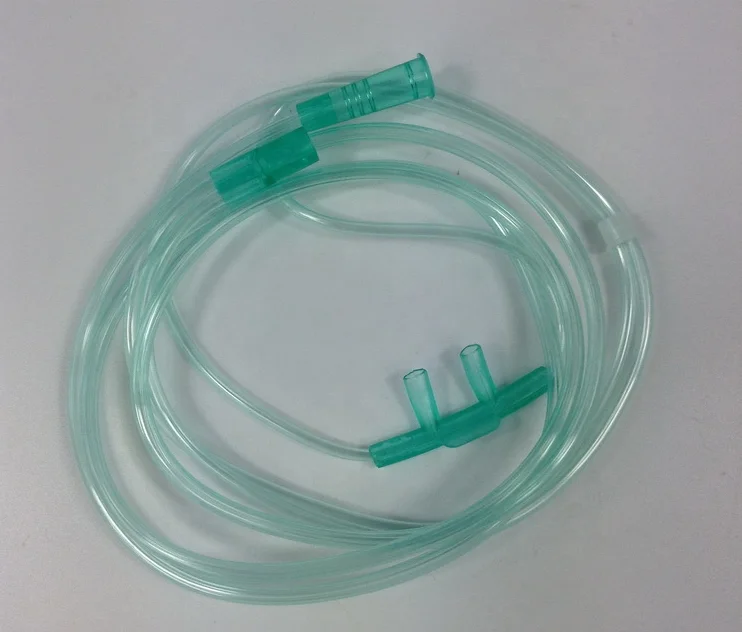 
Disposable breathing PVC Nasal Oxygen Cannula in pipe 