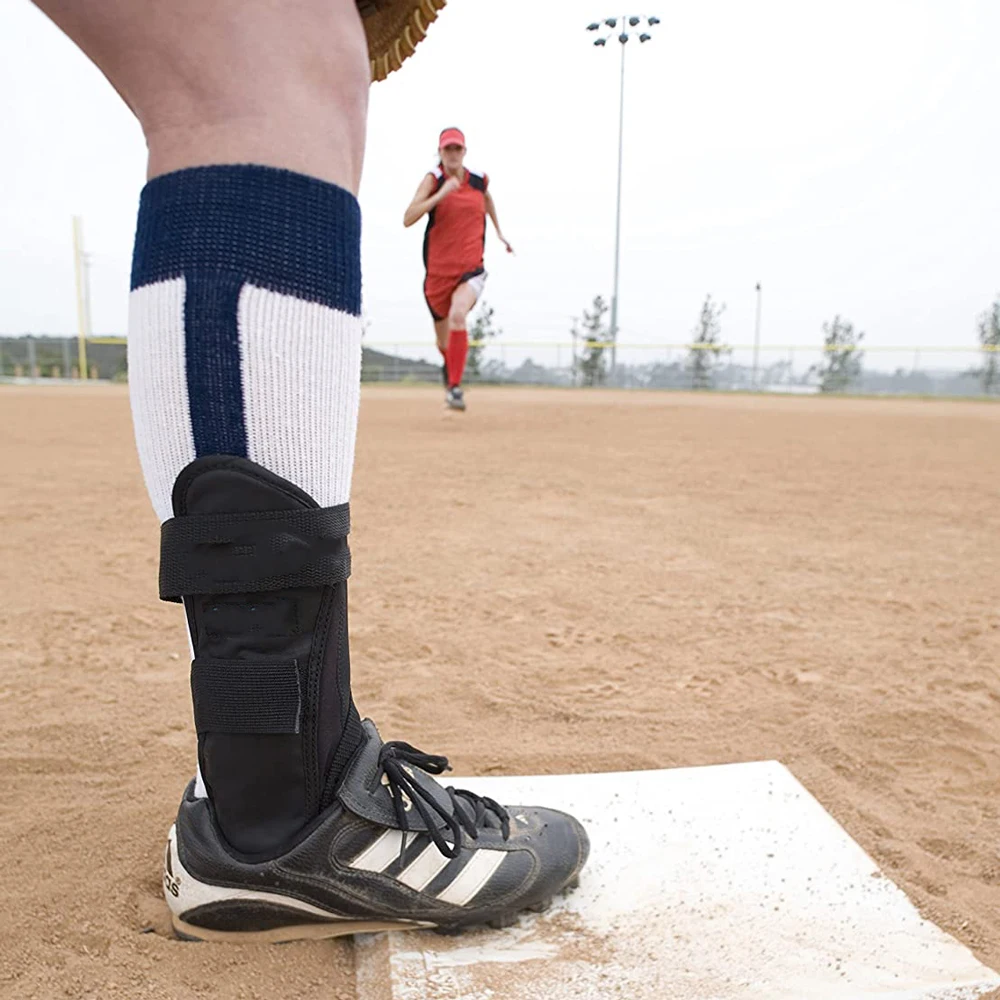 breathable lightweight ankle support brace protector sleeve wraps band compression for swelling broken fibula rolling ankles