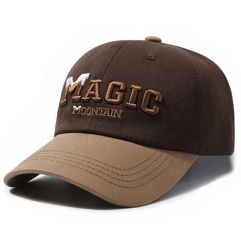 Wholesale Original Sports Caps Unisex Cotton Baseball Golf Trucker Hats with Custom Logo Embroidery Printing