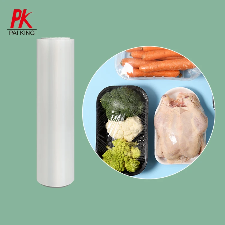 Strong Toughness PE Material Cling Film Factory Good Sale PE Cling Film For Food Wrap Good Price Cling Film
