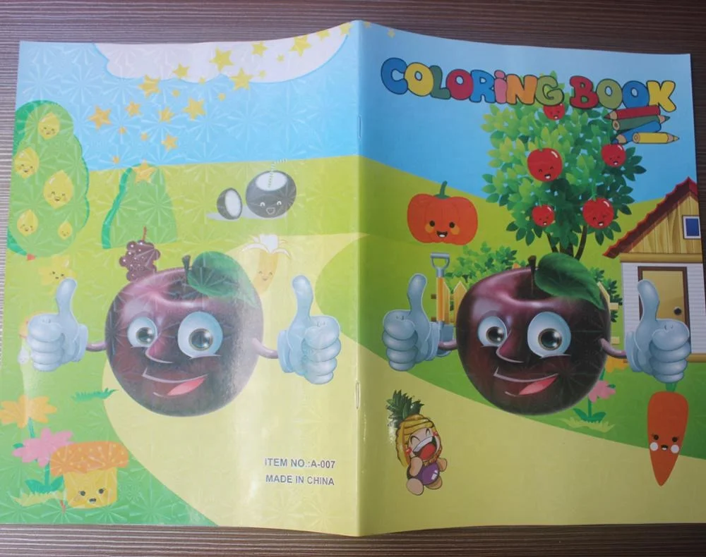 
2020 diversified latest designs high quality children drawing book with colors 