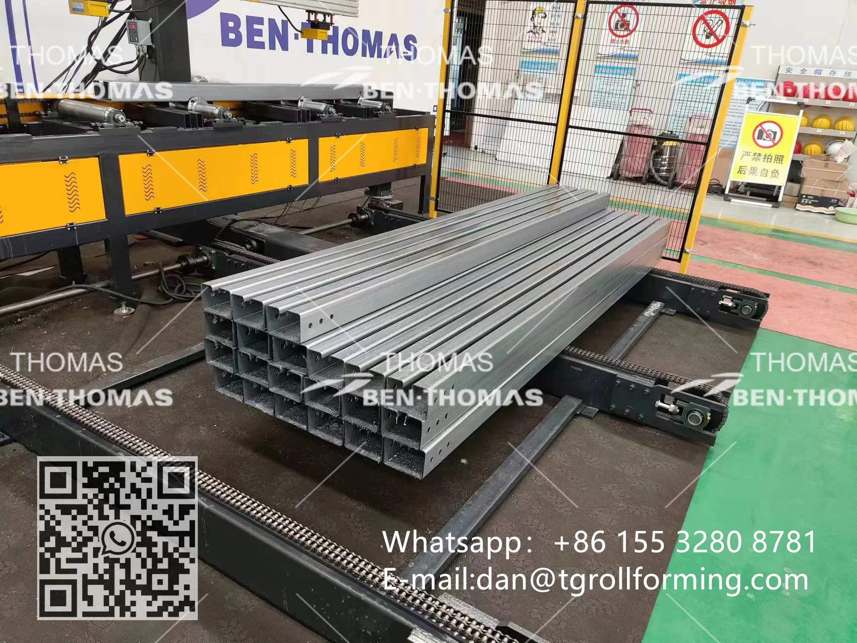 Fully automatic cold steel strip profile c z purlin roll forming machinery roof truss shaping machine