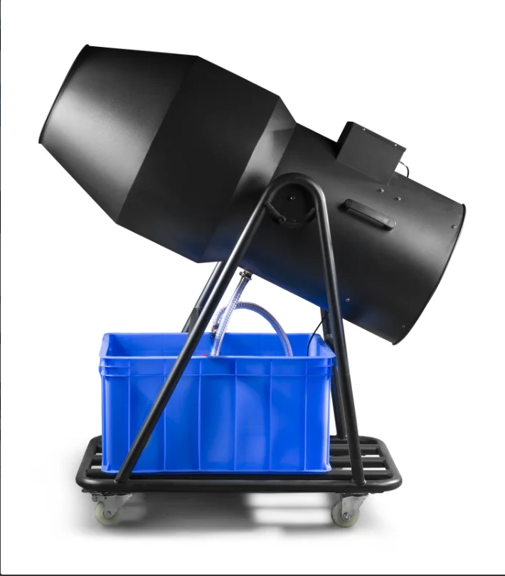 50-litre fluid container for 3000W very powerful foam machine which produces a high quality foam Professional foam cannon