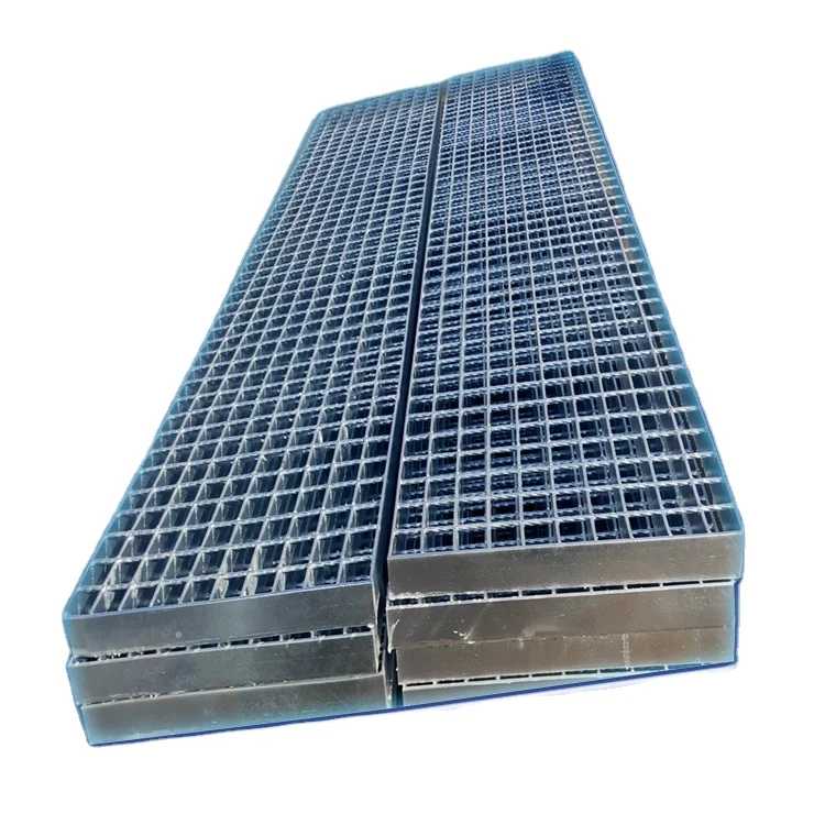 Metal Building Material Serrated Galvanized Steel Grating Outdoor Metal Drain Cover Grating