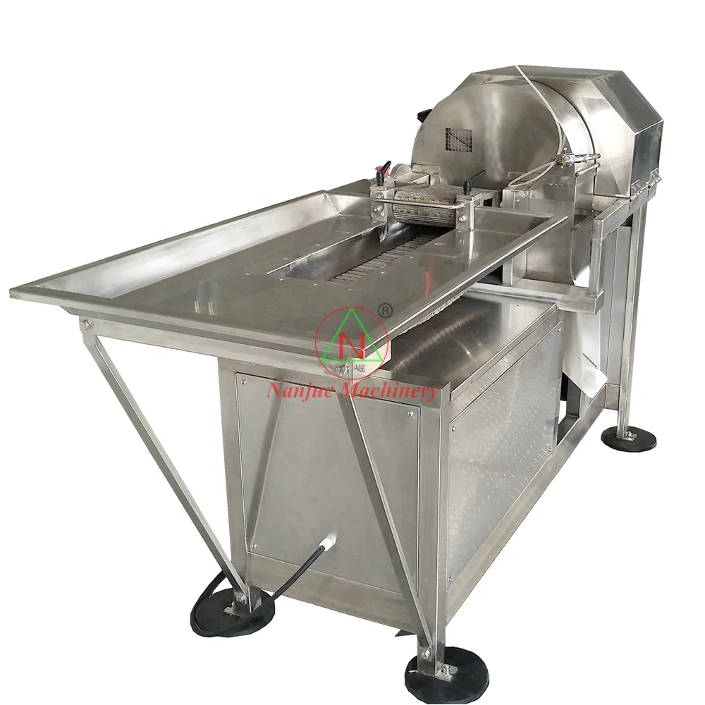 ginger herb slicing machine licorice root cutting machine lemongrass herbal cutter machine