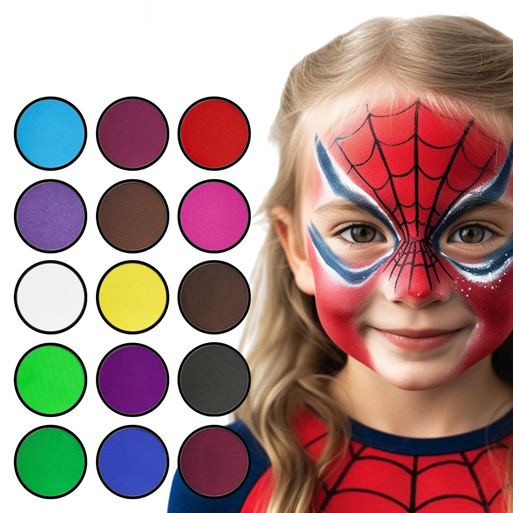 Tag Parties Rave Art Skin For Halloween And Party Lavender Colori Chinese Bodypaint Non Toxic Aqua Color Avender Face Body Paint