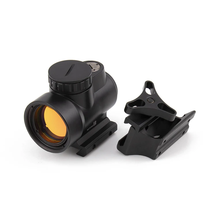 NcDe Holographic Tactical Optics 1x25mm 2.0 Adjustable Red Dot Range Targeted with Low Mounting Rifle Sight for Hunting