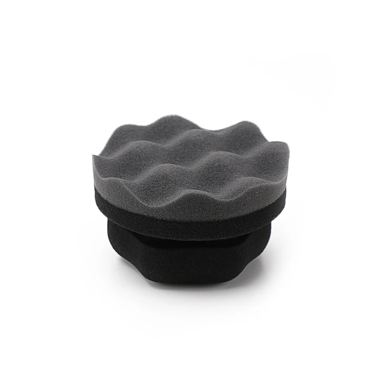 Sponduct изготовленный на заказ логотип черный шиномонтажный станок туалетный аппликатор пены, шины для легковых автомобилей, аппликатор-спонж, шестиугольник автомобиля губки