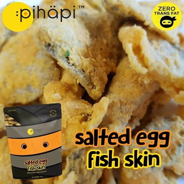 Закуски из рыбной кожи Pihapi