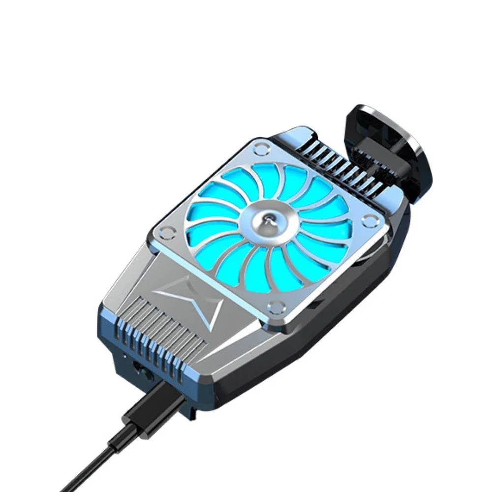 
Universal Mobile Phone USB Game Cooler System Cooling Fan Gamepad Holder Stand Radiator For iphone Xiaomi Huawei samsung phone 
