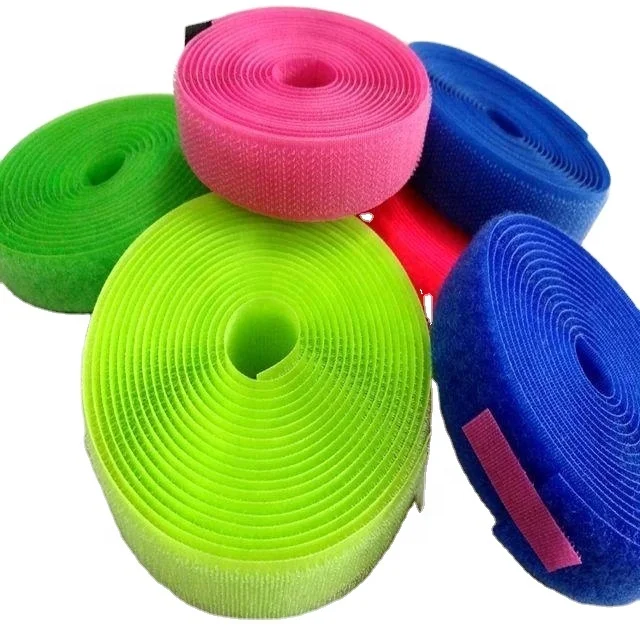 2021 Polyester hook loop tape /hook and loop fastener tape factory hook loop