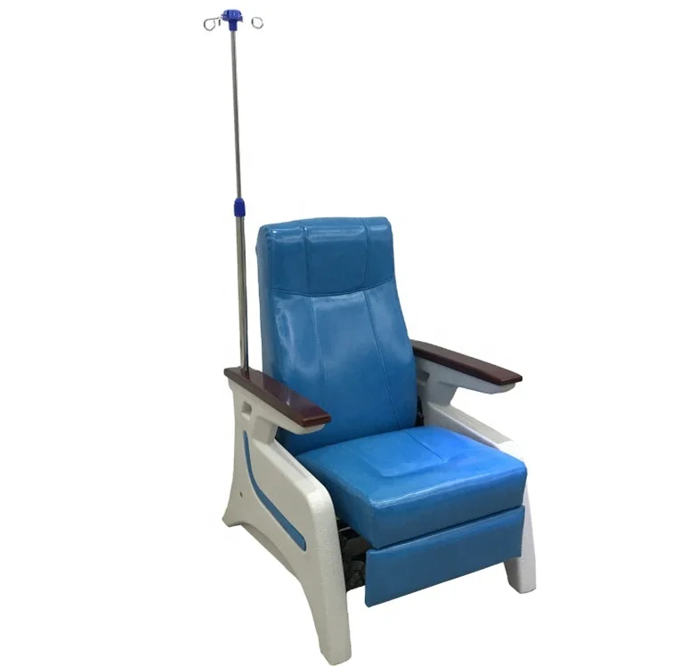 EU-MC525 Factory price customized Hospital clinic manual reclining  iv infusion chair