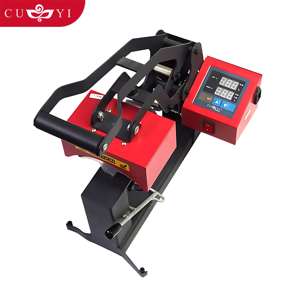 CUYI Manufacturing cap printing machine Cap Heat Press Machine Wholesale Can be Grouped two in one