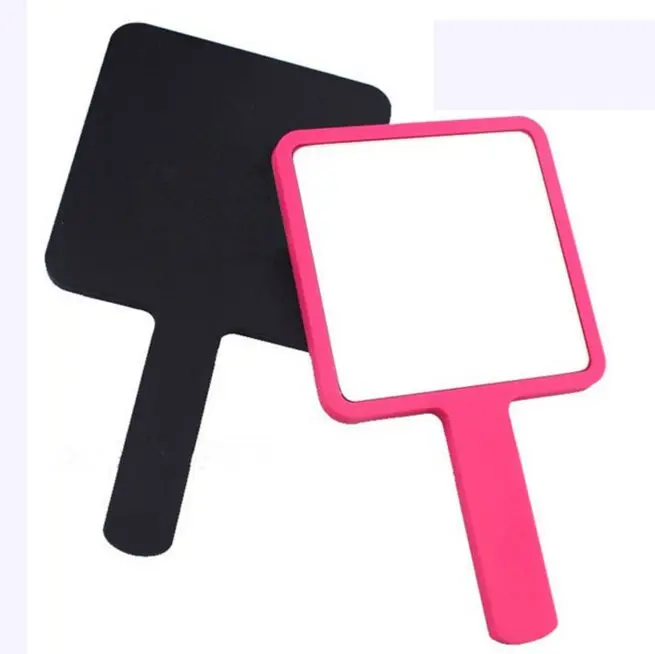 Promotional Gifts Personalized Square Handheld Mirror Logo Custom Hand Held Mirror