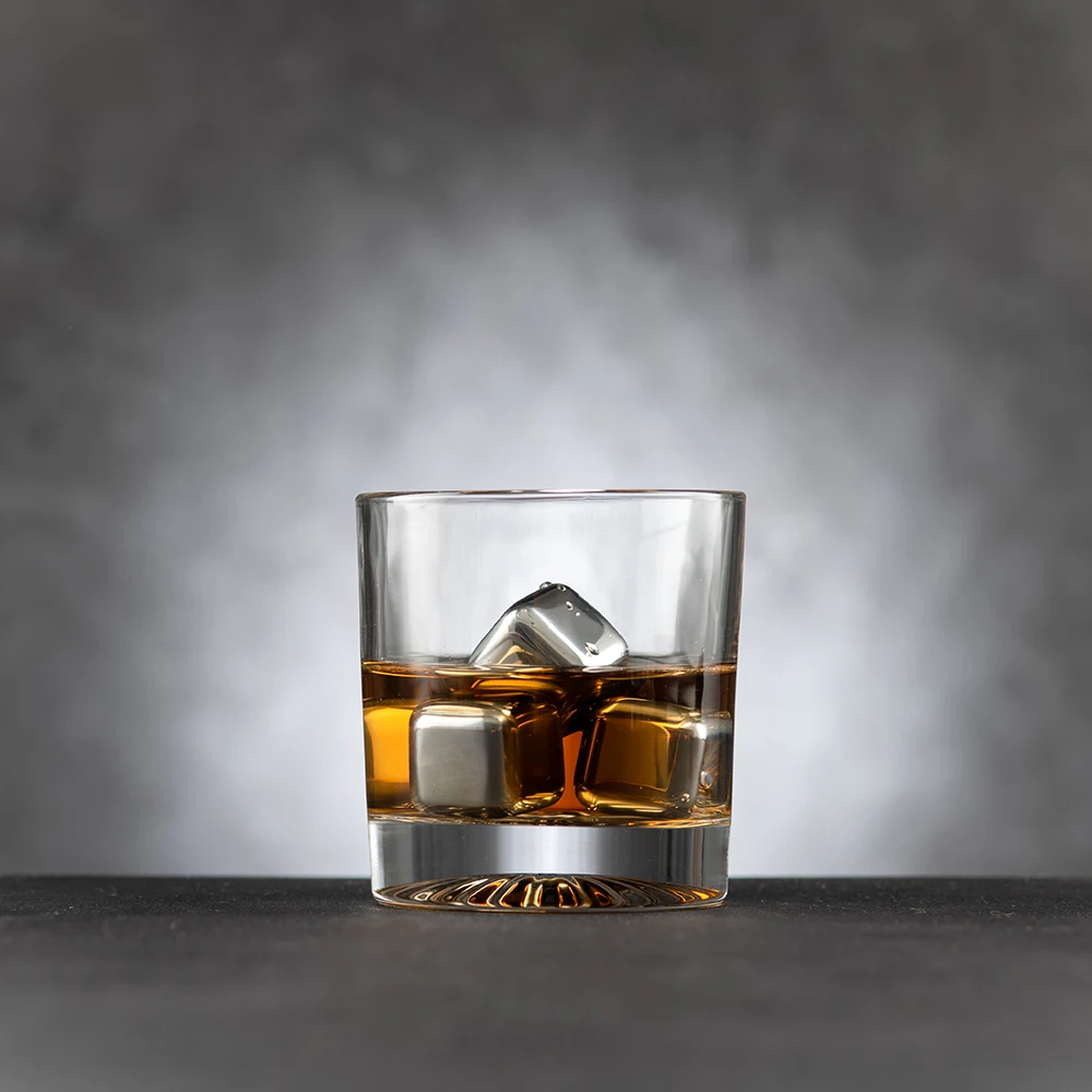 Custom Logo Customizable Bottom Pattern Lead Free Luxury Heavy Base Whisky Glasses Old Fashioned Whiskey Glass