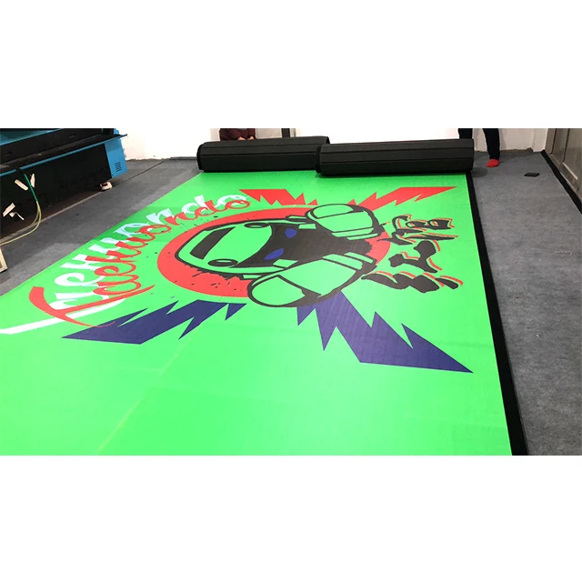 AIDONG bjj martial arts roll mat judo floor mma large gym mats pvc wrestling kungfu dojo mat