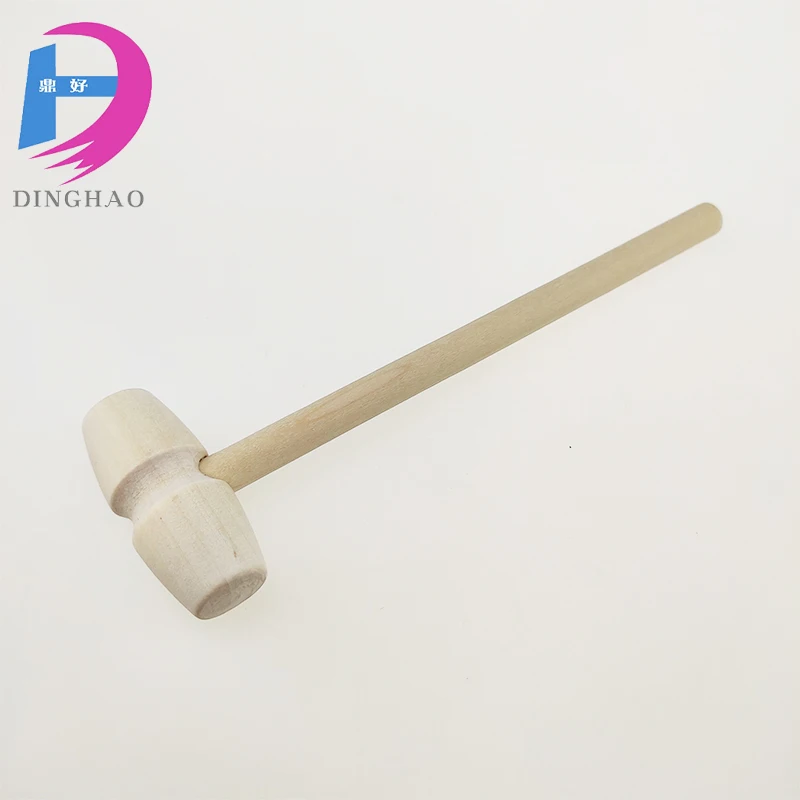 
Factory Friendly Solid mini Wood Hammer for KIDS Mini Hammer for Crab 