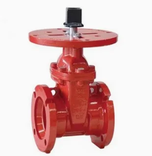 FM/UL  200PSI-NRS Type Flanged End 6 inch non rising firefighting soft seal cast ductile iron flange gate valve