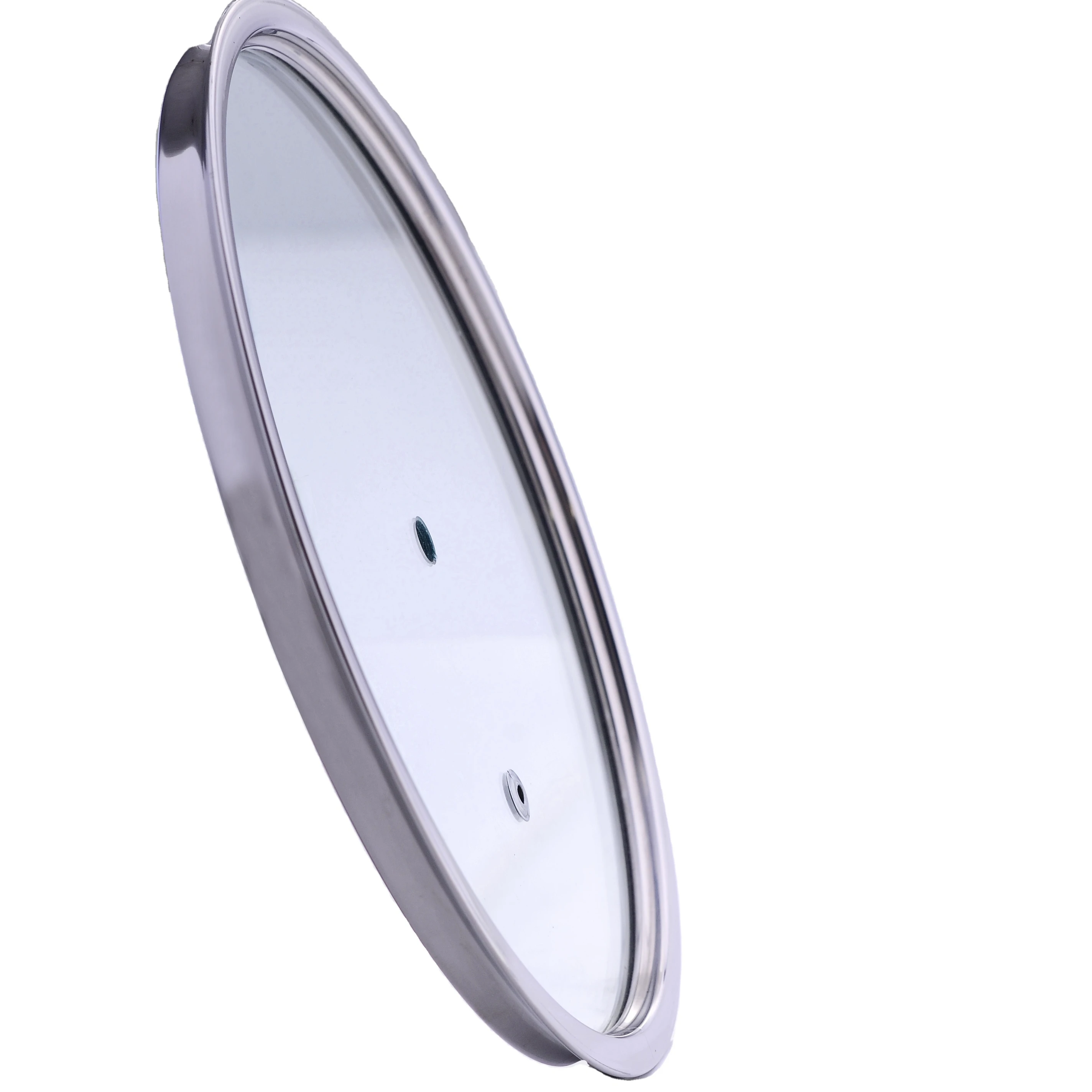 Shixing 16-24Cm De Templado Quadrado Korea Silicone Tempered Glass Pot Lid Cookware Glass Lids tampa panela vidro