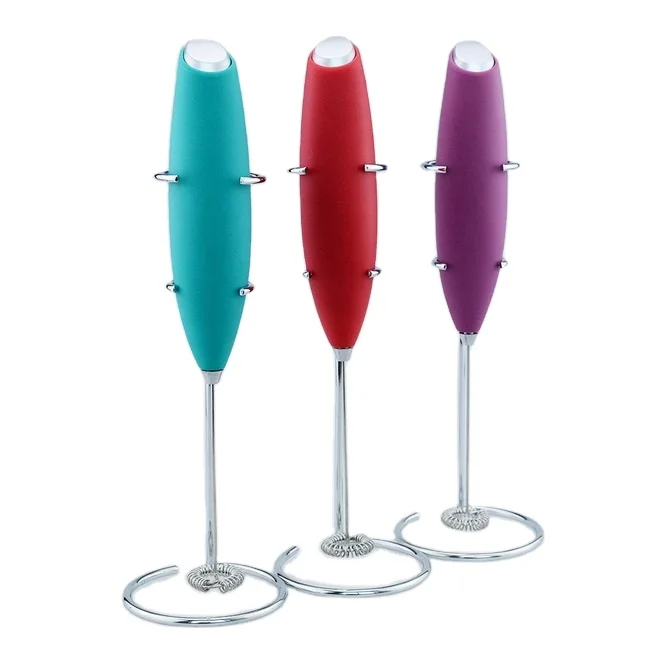 Handheld milk foamer electric Original Handheld Milk mixer mini coffee whisk Battery Milk Frother